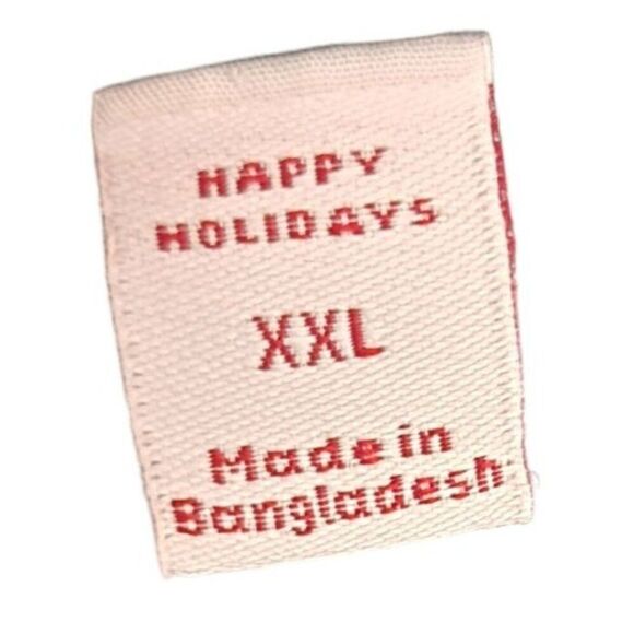 GET LIT Christmas Lights Long Sleeve Button Up Shirt Men's Size XXL Black - Picture 7 of 10